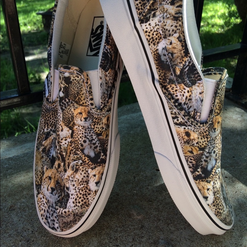 Vans Cheetah Kenya Print Slip On